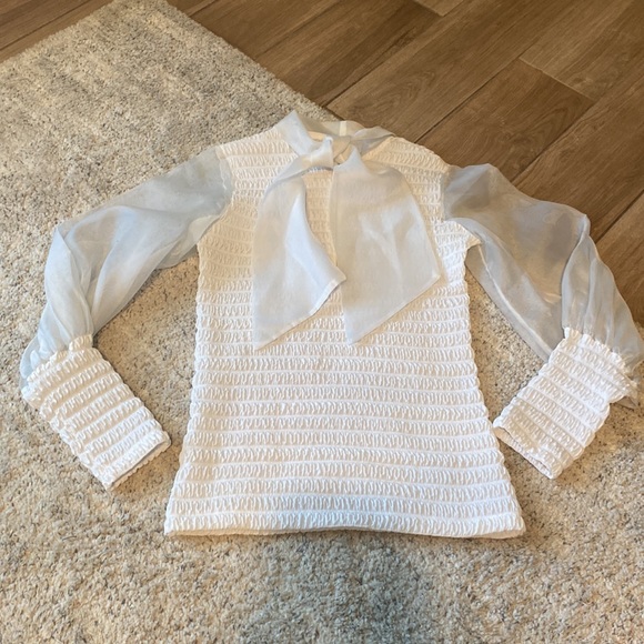 Vintage sheer arm blouse - Picture 3 of 10